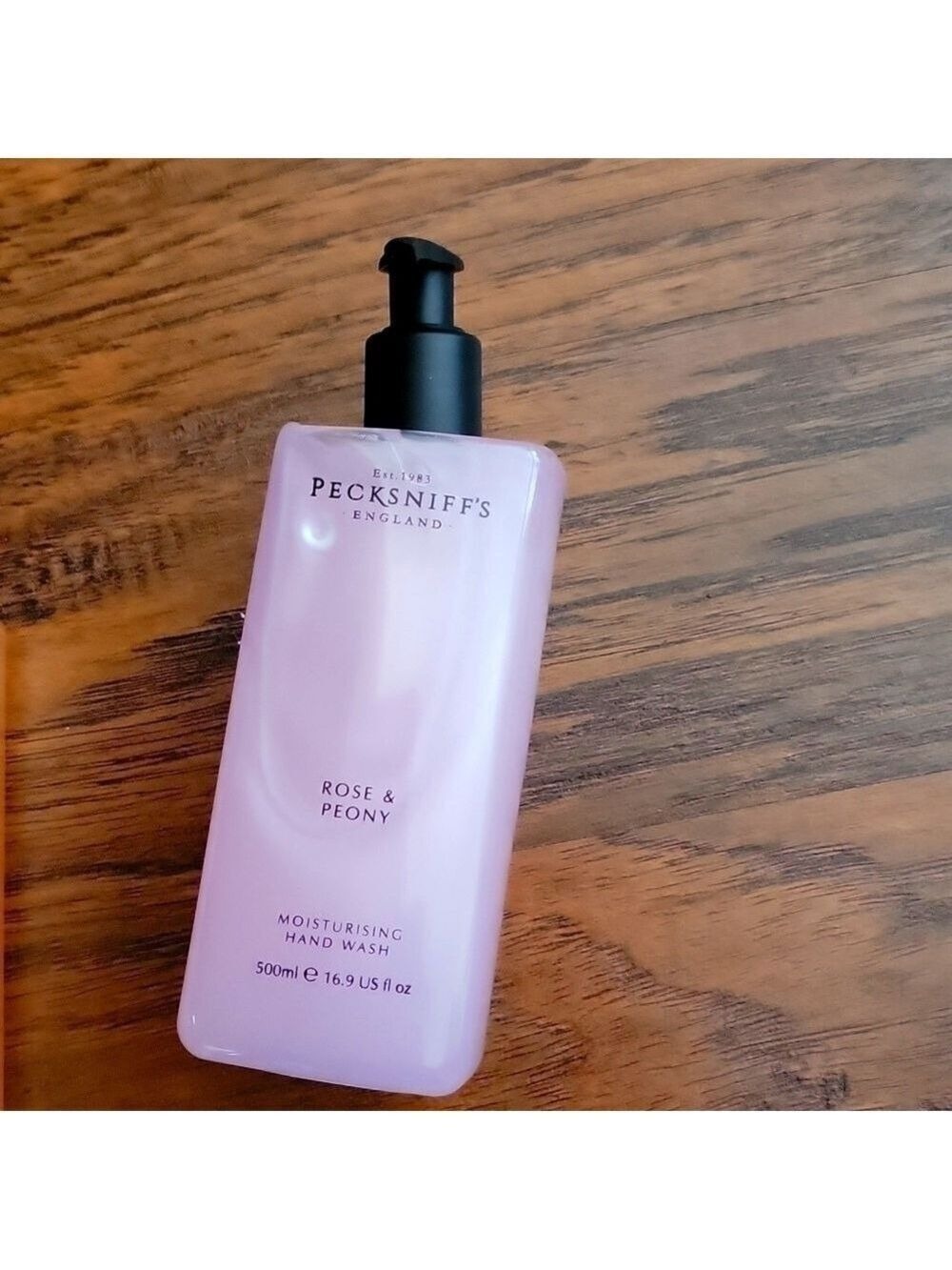 Pecksniffs Rose and Peony Moisturizing Hand Wash 16.9 oz